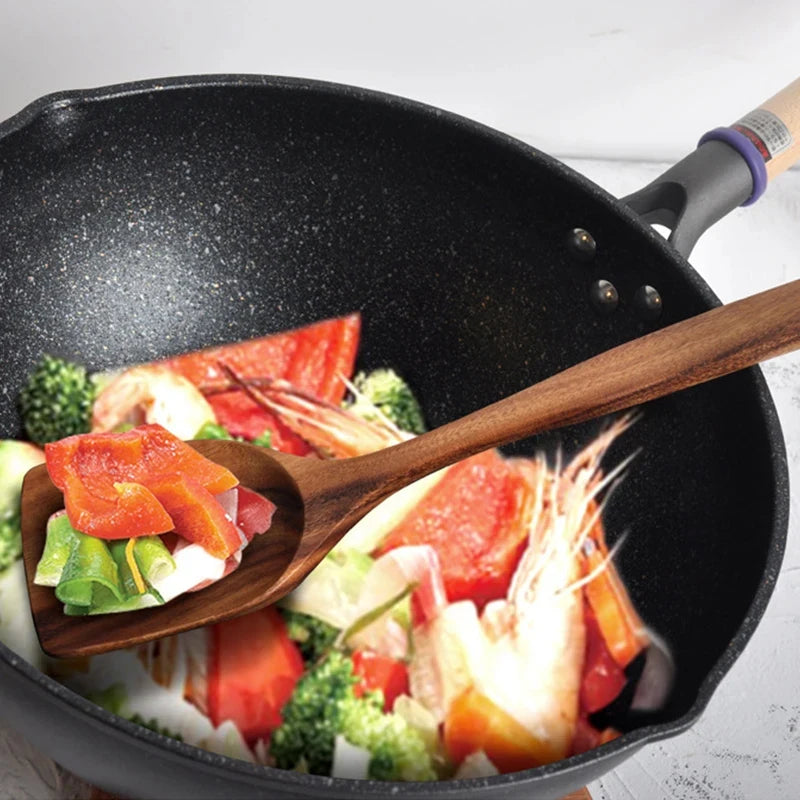 Teakwood Chef Utensil Set