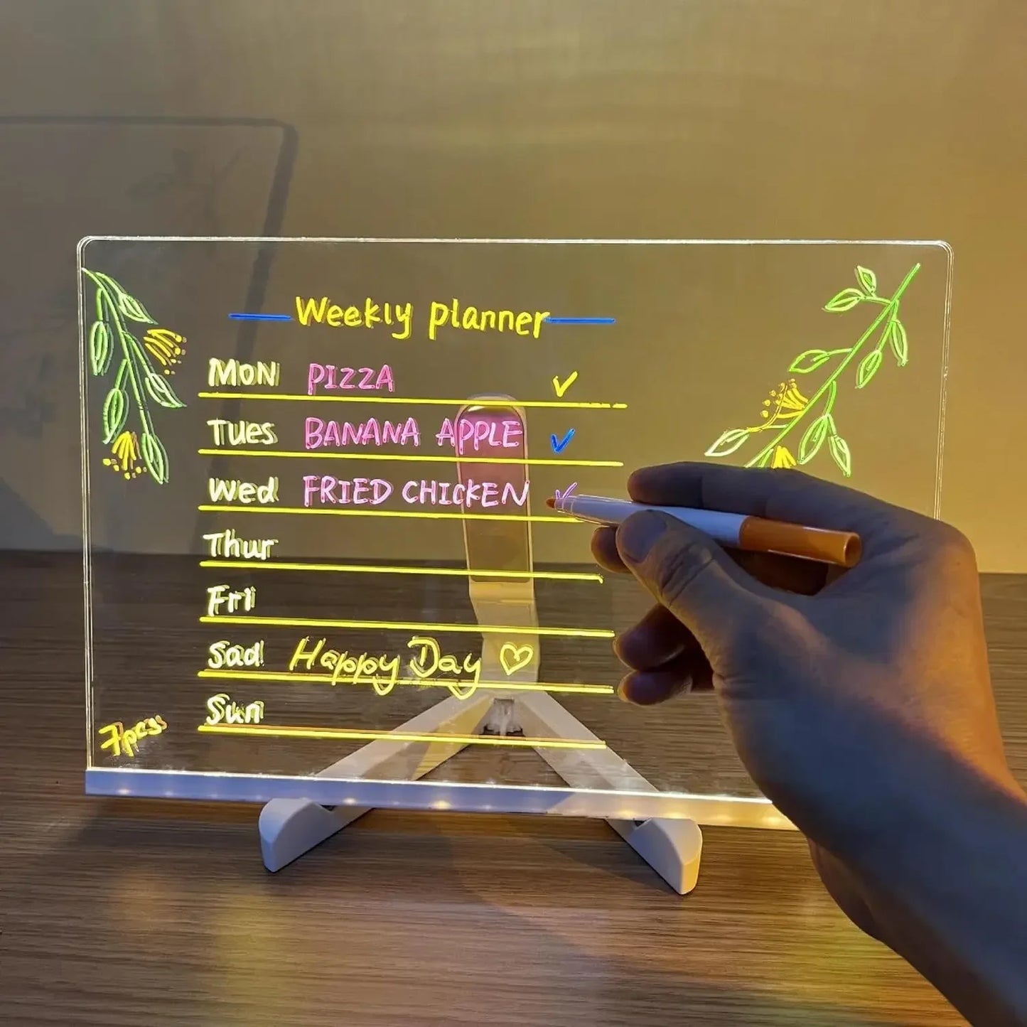 GlowWrite LED Note Board