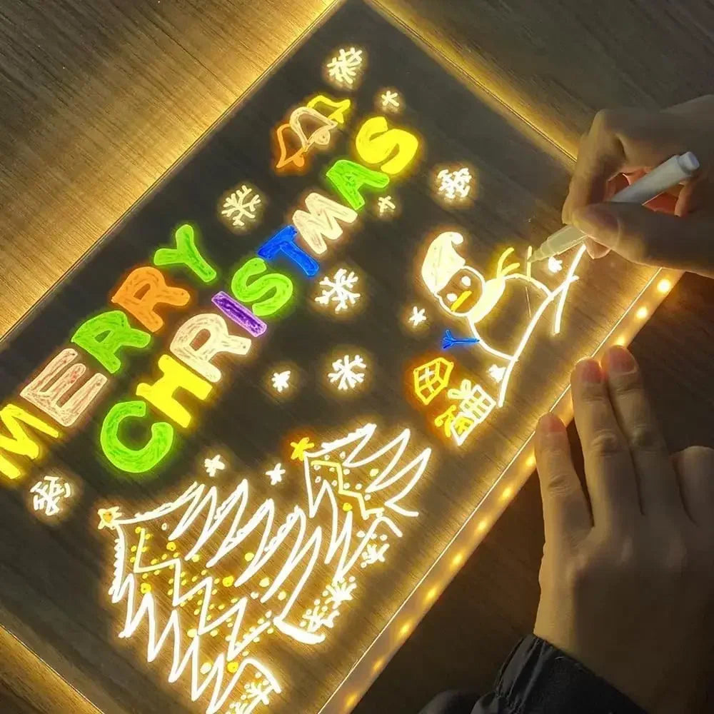 GlowWrite LED Note Board