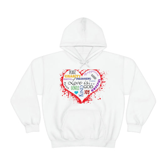 Love is....Hooded sweatshirt