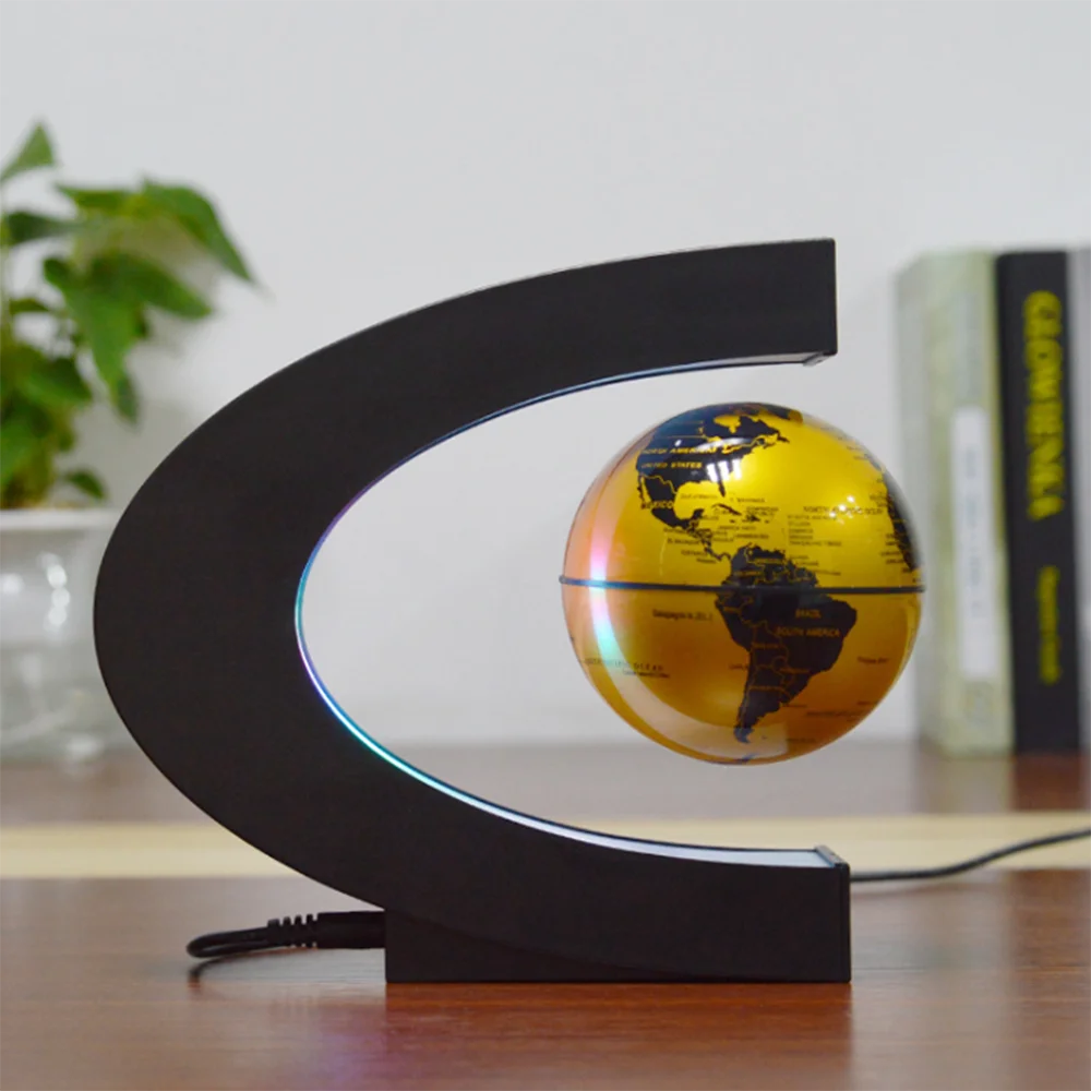 Levitating Magic Globe Light: Unique Decor Gift