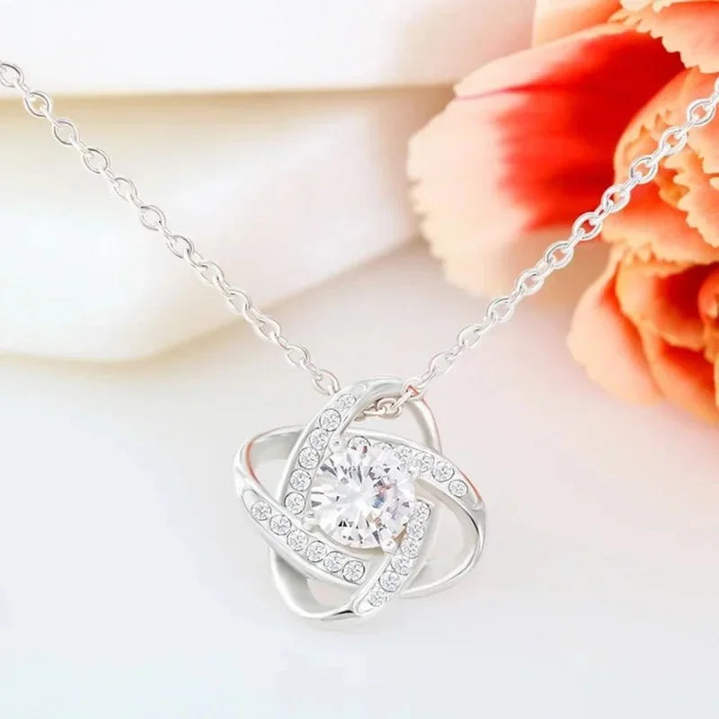 Love Knot Daughter Necklace